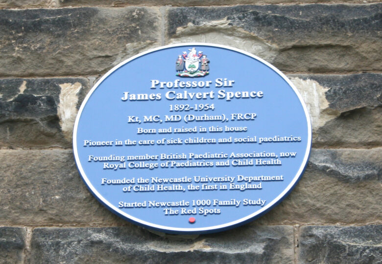 Plaque unveiled in honour of James Calvert Spence