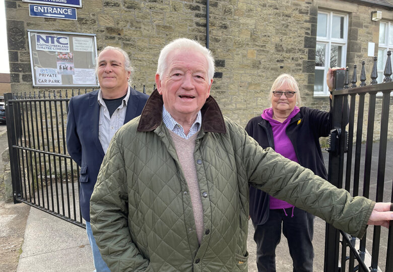 New car park gates for theatre company