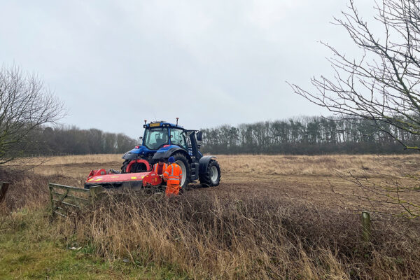 Surveys on Amble site to look for mine workings